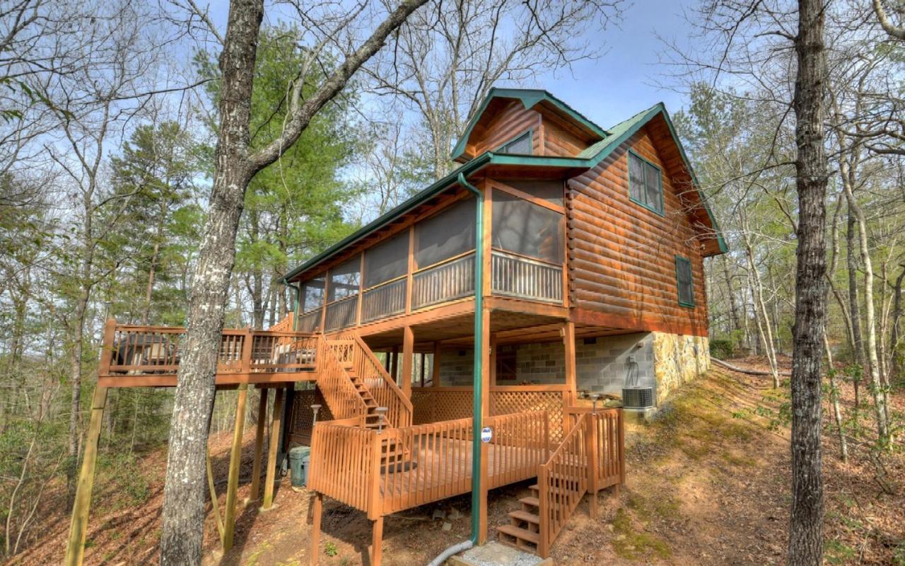 Golden Eagle Ga Cabin - Hot Tub, Firepit & Fast Wifi Villa Blue Ridge Exterior foto