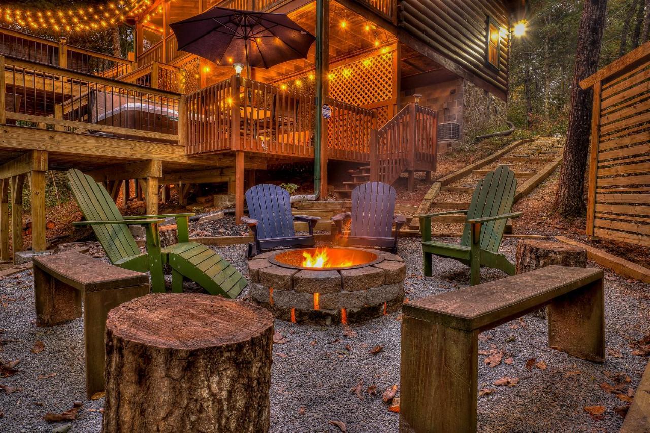 Golden Eagle Ga Cabin - Hot Tub, Firepit & Fast Wifi Blue Ridge Exterior foto
