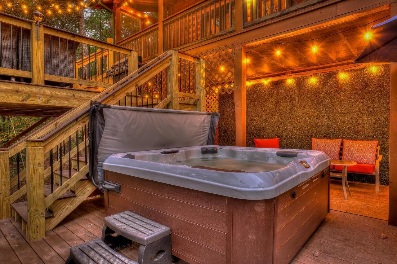 Golden Eagle Ga Cabin - Hot Tub, Firepit & Fast Wifi Villa Blue Ridge Exterior foto