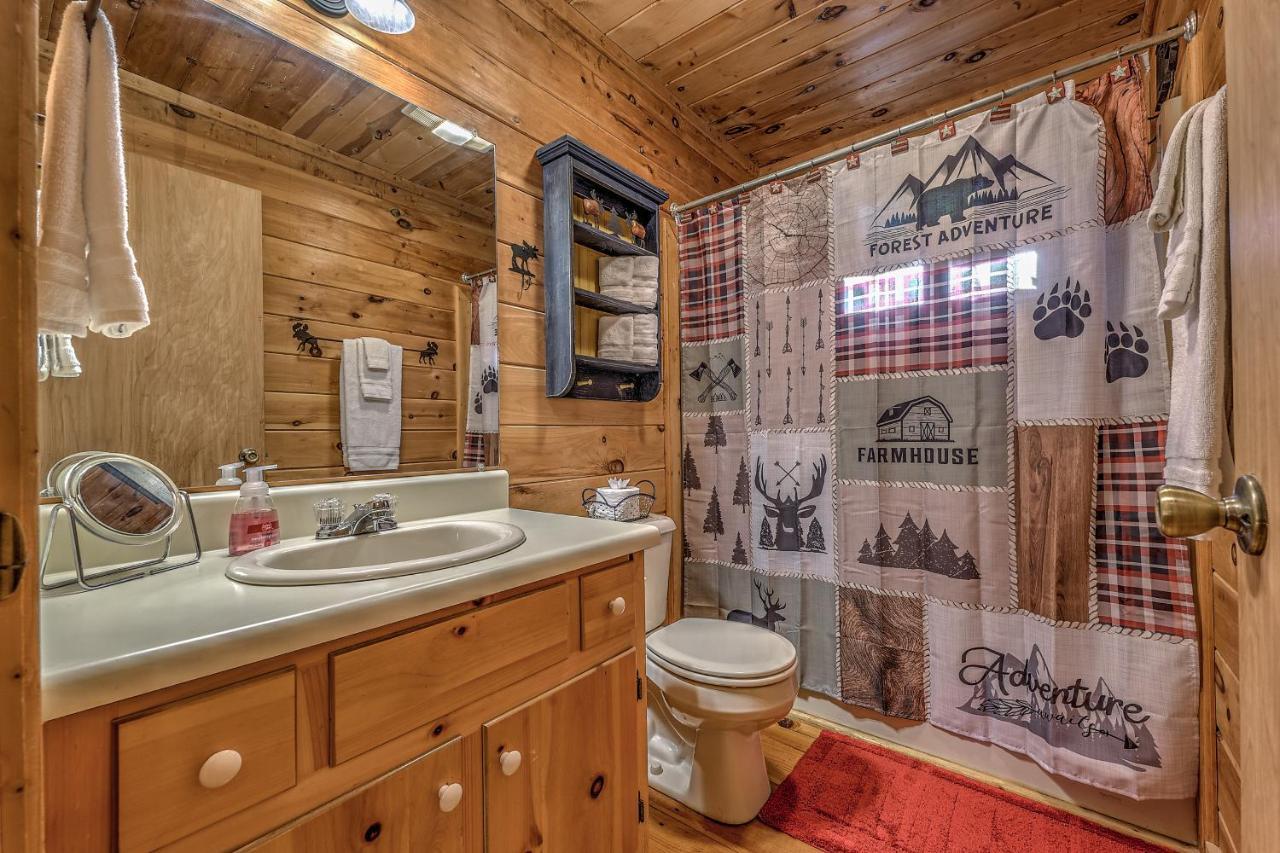 Golden Eagle Ga Cabin - Hot Tub, Firepit & Fast Wifi Blue Ridge Exterior foto